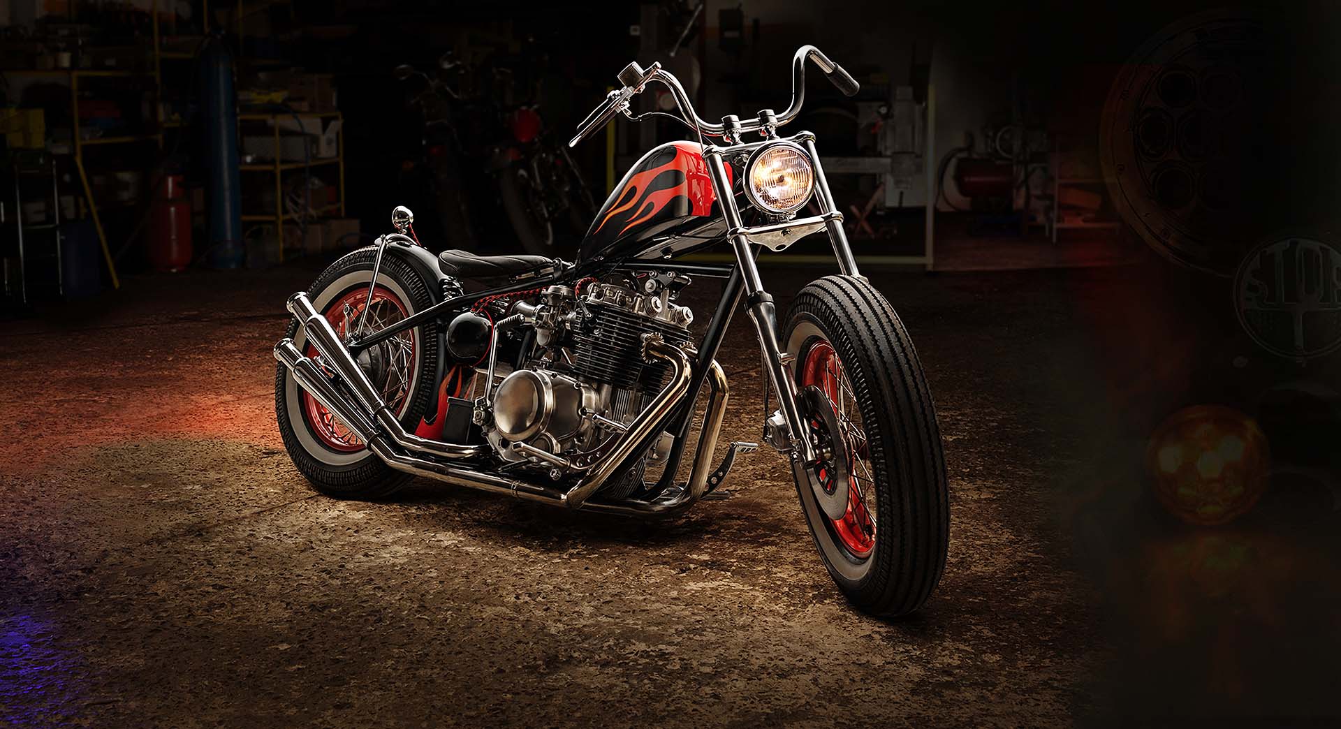 Iron Motorcycle Parts for your cafe racer bike